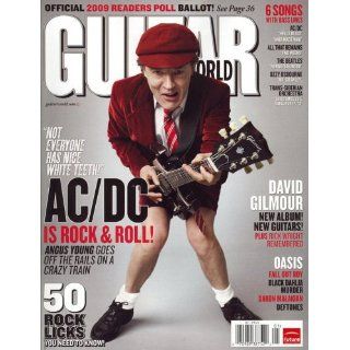 Guitar World Magazine January 2009 AC DC Angus Young