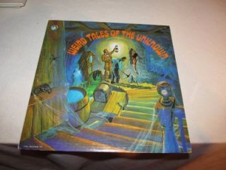 Weird Tales of The Unknown LP 50 004 Halloween Album Edgar Allen Poe 