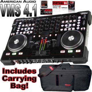 American Audio VMS4 1 Digital Work Station DJ Controller with Gigskinz 