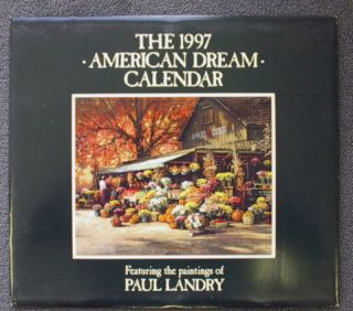 Paul Landry 1997 American Dream Wall Calendar Lang New