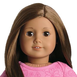 New American Girl MYAG 18 Doll Med Skin Brown Hair Eyes Pierced Ears 