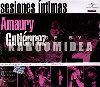 Amaury Gutierrez Sesiones Intimas CD Feat David Bisbal