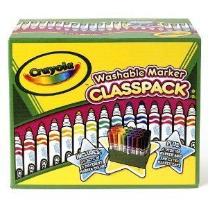Crayola Washable Markers 24 Sets of 8 Different Colors