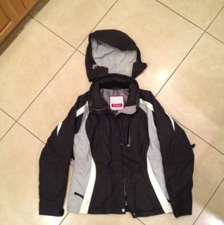 Fera Alpine Cold Weather Ski/snowboard Jacket  Black/gray/white  Size 
