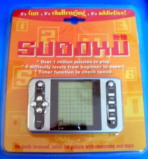 Handheld Electronic Sudoku Unit 1 Million Games Hot