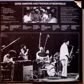 Gene Ammons Gene Ammons and Friends at Montreux LP Prestige P 10078 US 