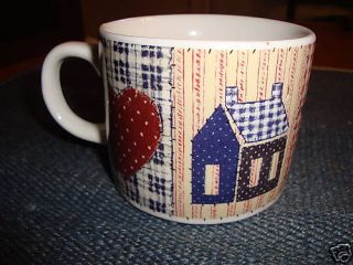 Ceramic Mug by D C Brown Co Pattern American Quilt