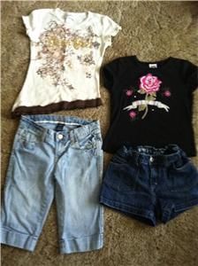 Little Girls Name Brand Summer Clothing Lot Sz 8 10 10 12 30 Piece Qty 