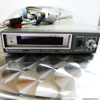 Vintage Amateur Radio Ham equipment Kenwood Digital Display DG 5