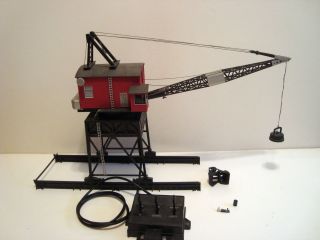   Vintage RENWAL Operating Gantry Crane Kit with Bucket & Electromagnet