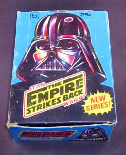 1980 Topps Star Wars The Empire Strikes Back Series 2 Trading Card Box 