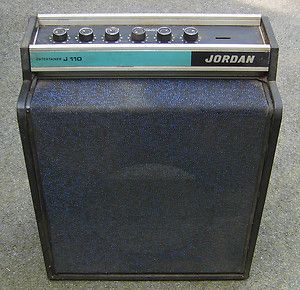 Vintage 60s Jordan Guitar Amp California USA Does not Work Project 