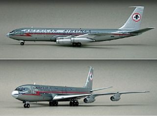 American Airlines Boeing 707 323C N8406 1 200 Diecast Inflight 200 