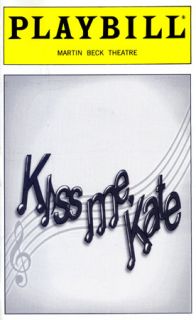 Broadway Playbill Kiss Me Kate Brian Stokes Mitchell