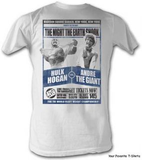 Andre The Giant Shake The Earth Adult Lightweight Shirt