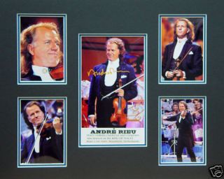 Andre Rieu Memorabilia Signed Framed Ready to Hang