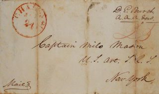 1820 Wonderful American Military Recruitment Drive Letter