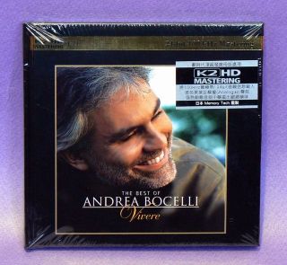 Andrea Bocelli The Best of Vivere Limited Edition K2 HD Mastering 