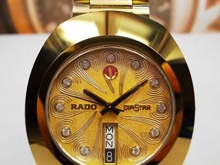 Rado Diastar Day Date Automatic Mens Watch 648 0413 3 Nice Dial 