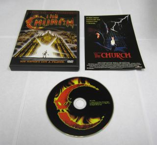    Church 2002 Widescreen DVD Dario Argento Collection Anchor Bay Mint
