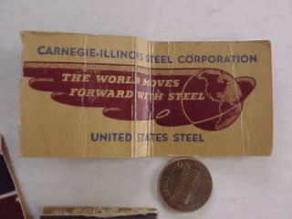 1940 50s Era Andrew Carnegie Illinois United States Steel USS 2 