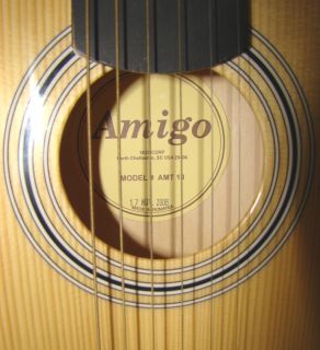 Giannini Amigo Travel Guitar AMT 10 Made in Romania
