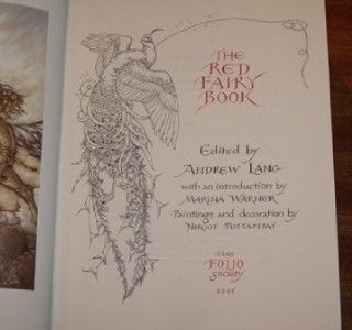 Andrew Lang Red Fairy Book Stunning Folio Society Jack Beanstalk Norka 