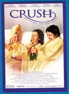 Crush Andie MacDowell and Imelda Staunton Movie Advertising Postcard 