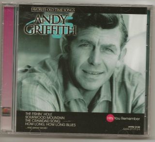 Andy Griffith CD Favorite Old Time Songs New SEALED