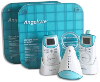 Angelcare Deluxe Movement Sound Baby Monitor with two docking stations 