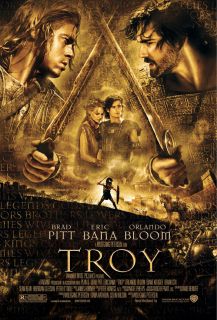 return policy troy movie poster 2 sided original final 27x40