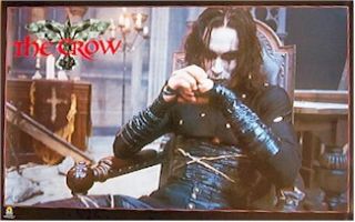 Movie Poster The Crow Brandon Lee Chair