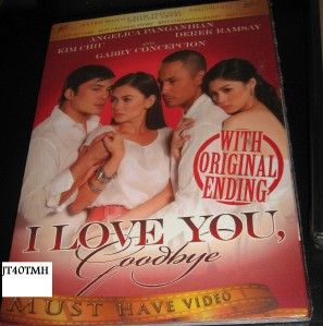 Love You Goodbye Kim Chu Tagalog Orig DVD Movie Reg 0