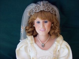 Princess Sarah Bride Doll Created for The Danbury Mint