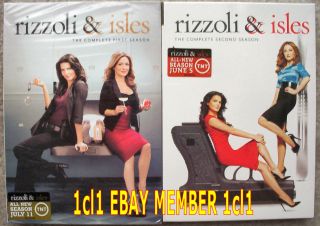   ISLES Season 1 + 2 FREE SHIP Angie Harmon First Second 7 Dvds NEW 1 2