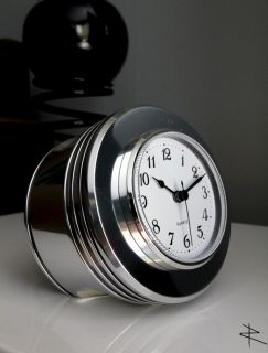Jacobs Radial Engine Piston Polished Aviation Desk Clock from WWII 