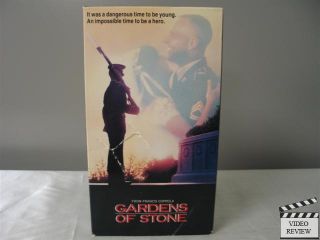 Gardens of Stone VHS James Caan, Anjelica Huston, James Eark Jones; F 
