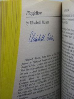 1st 10 Signatures Red Sun of Darkover Ed by Marion Zimmer Bradley 1987 