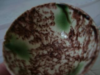 RARE Form Thomas Whieldon Lead Glazed Creamware Tea Bowl Saucer C1755 