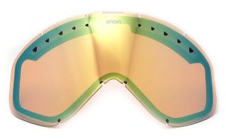 New Anon Majestic Goggles Replacement Lens Gold Chrome