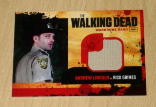   Walking Dead Wardrobe Costume Andrew Lincoln as Rick Grimes M1