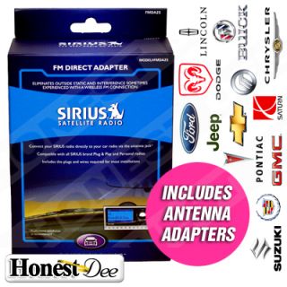 Sirius Radio FM Direct w Antenna Adapters for Ford
