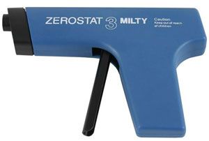 zerostat anti static gun description in the laboratory the milty 