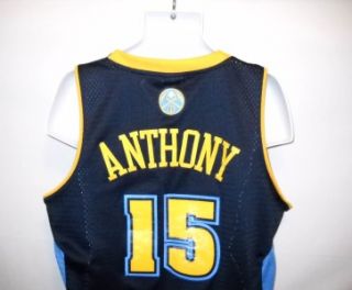 AWESOME LOOKING #15 CARMELO ANTHONY DENVER NUGGETS DK BLUE MEDIUM 