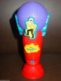 Wiggles Sing Along Musical Microphone w Greg Anthony Jeff Murray