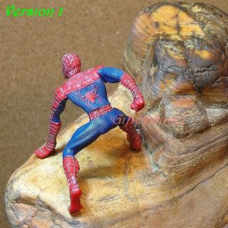 Marvel Hasbro 2 Comics Spiderman Figure Magnet Diorama