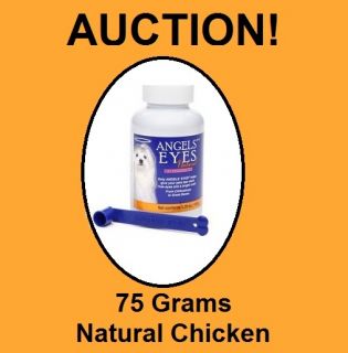 ANGELS EYES TEAR STAIN REMOVER Eliminator for Dogs NATURAL CHICKEN 75 