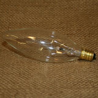 Tart Warmer Replacement Bulb 40 Watt Light Long Clear