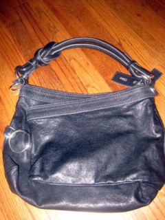 Authentic Chloe Anoushka Black Hobo Shoulder Bag Purse  