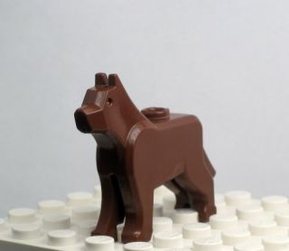 New Lego Animal Reddish Brown Dog Wolf The Grim